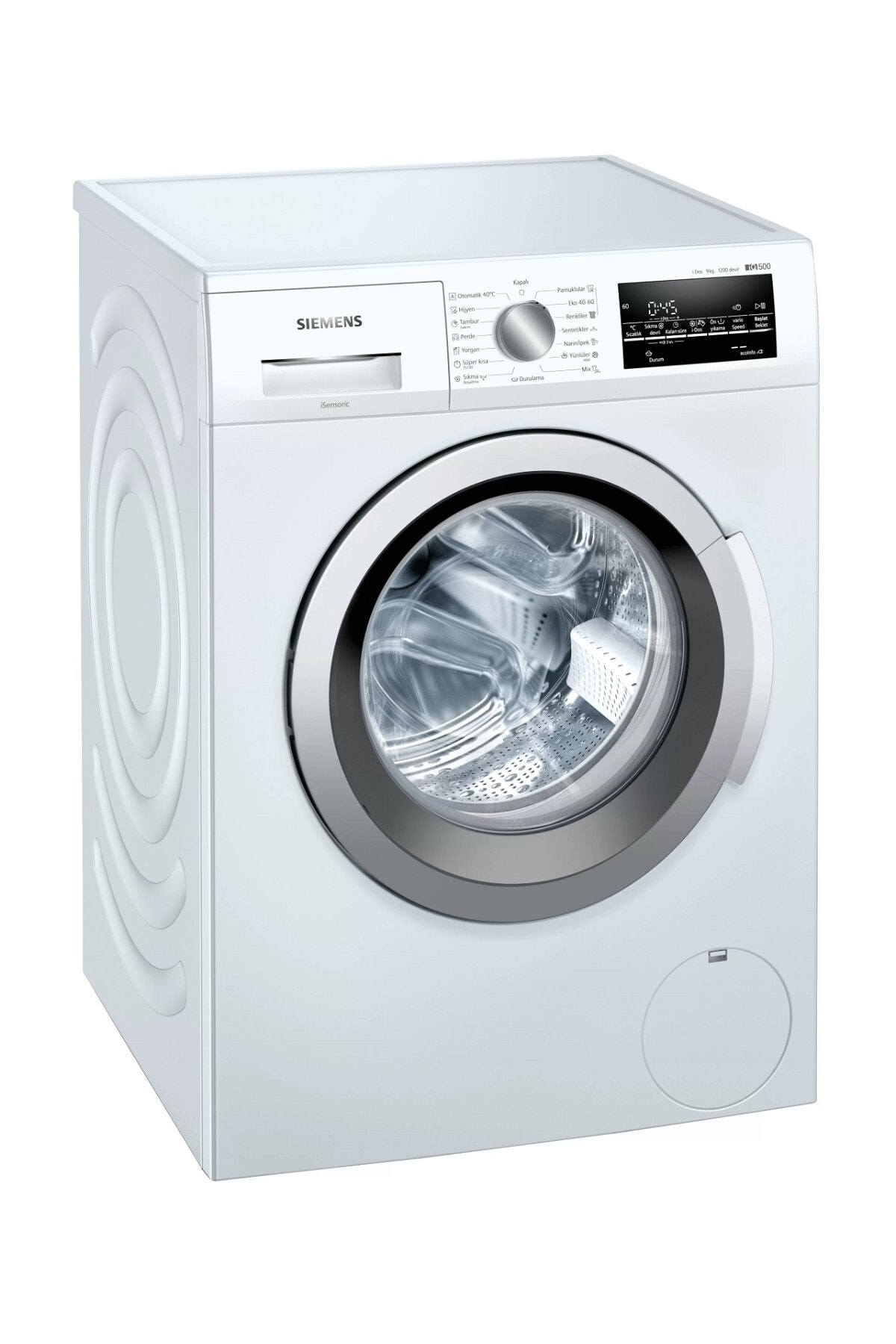 Siemens WM12US90TR 1200 Devir 9 Kg Çamaşır Makinesi