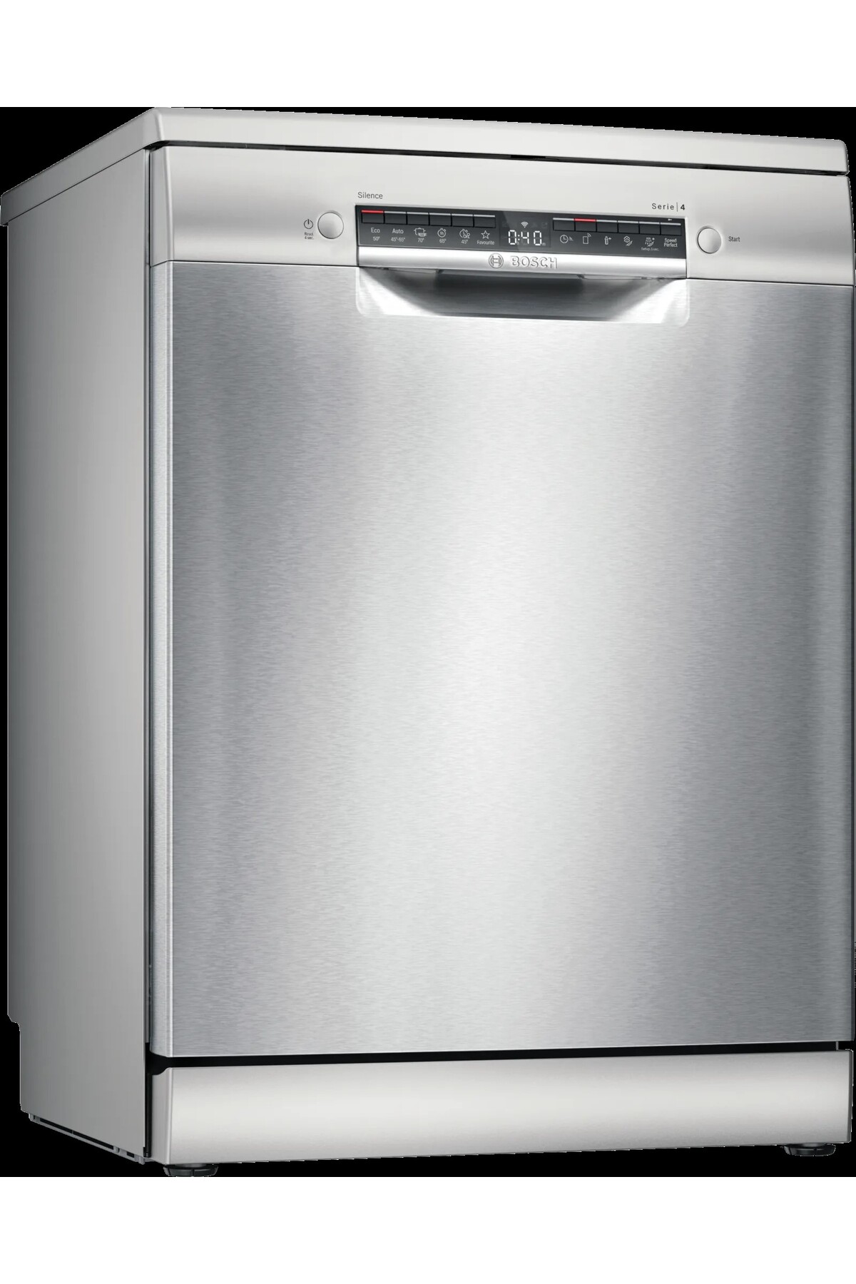 Bosch SMS4IKI62T Serie 4 Solo Bulaşık Makinesi 60 cm Kolay temizlenebilir Inox