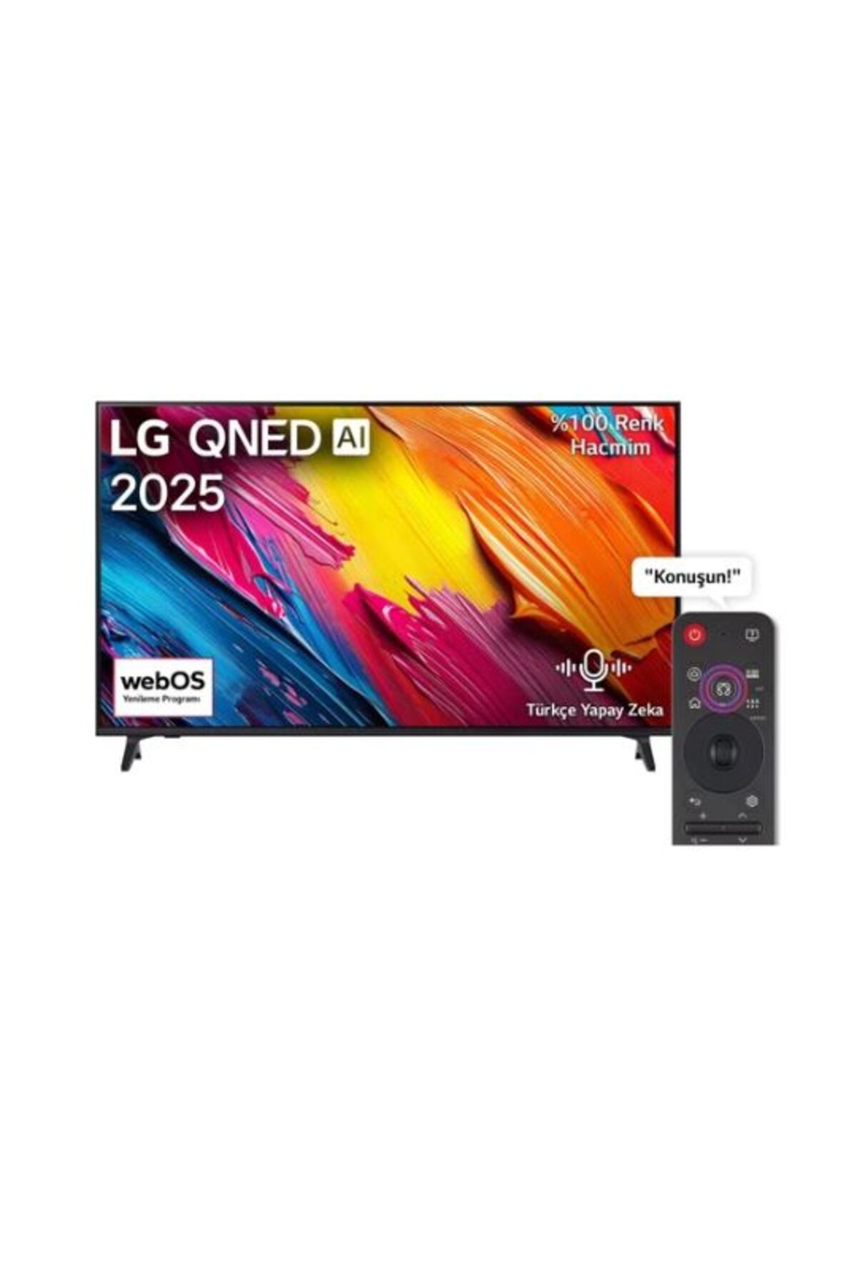 LG 65QNED70A6A QNED TV 2025 65 inç 165 Ekran Uydu Alıcılı Smart 4K AI Sihirli Kumanda - Fiyatı, ı