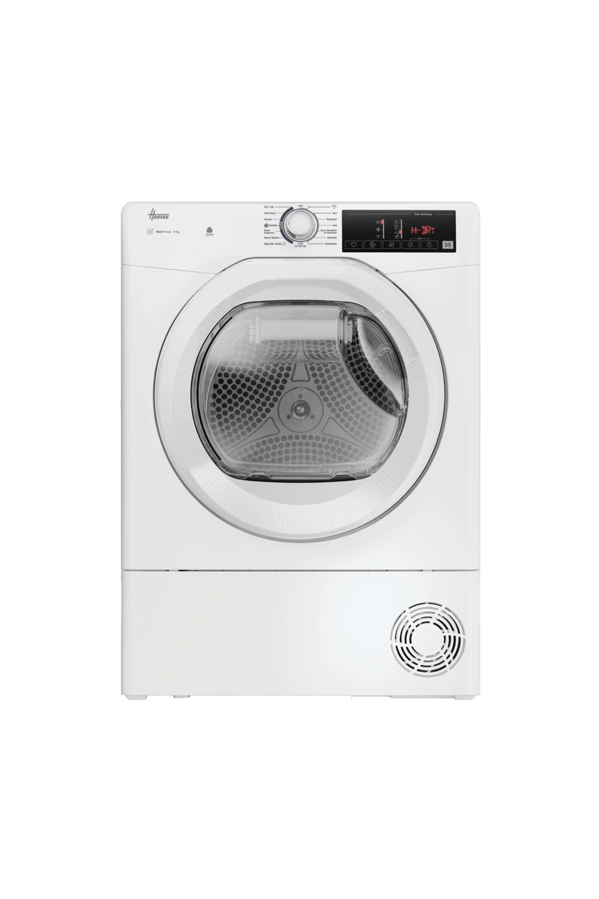Hoover HRE H9A2TE-17 9 kg Wi-Fi Bağlantılı Isı Pompalı Kurutma Makinesi