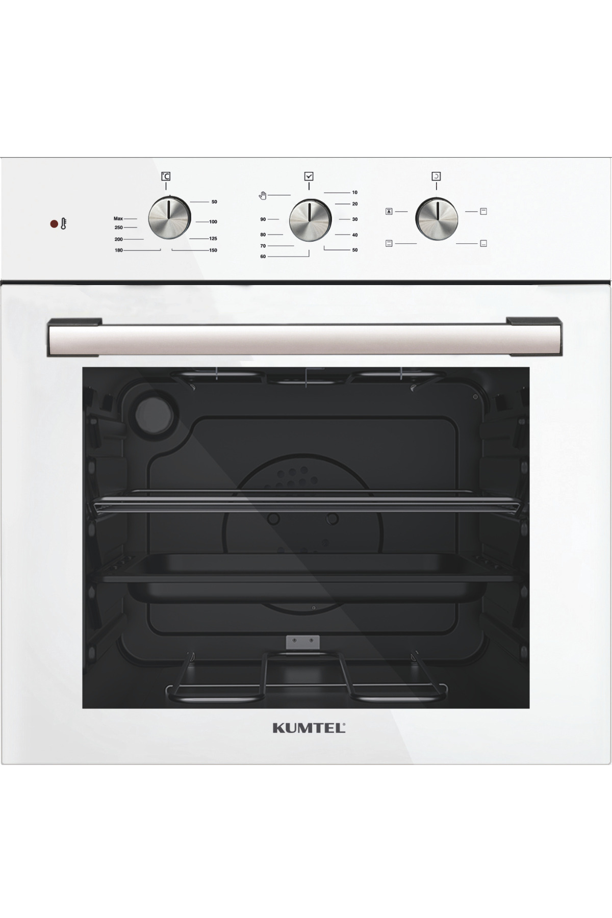 KUMTEL B66-SF2 Fırın Turbo Fanlı Beyaz Ankastre (MT)