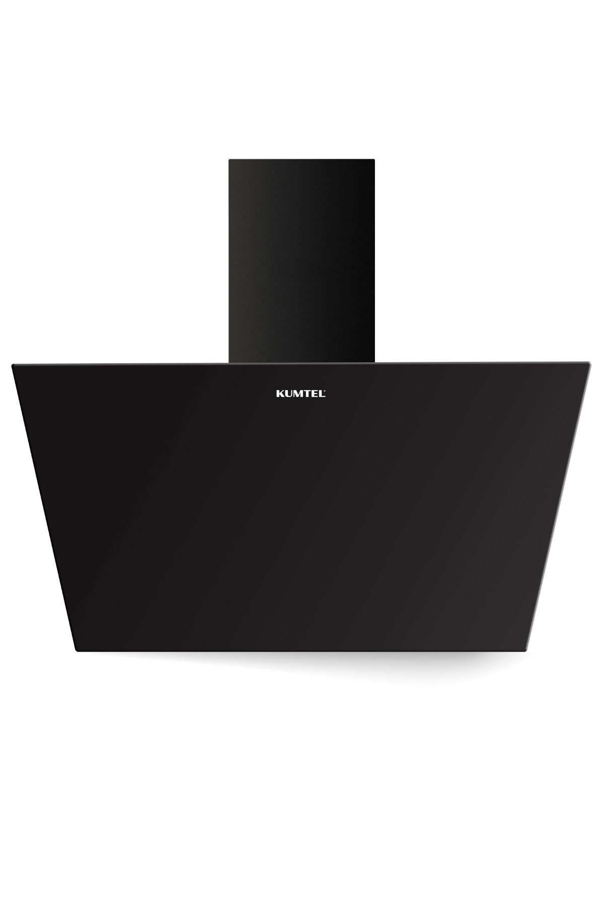 Kumtel DA6-833 Davlumbaz Siyah Cam Duvar Tipi